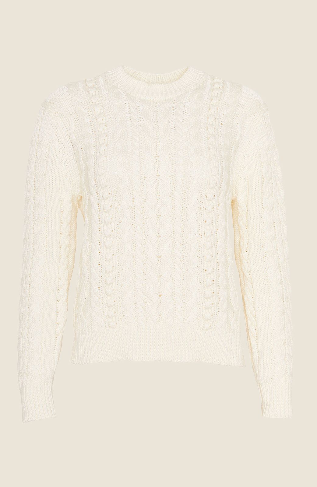 Pearl by Lela Rose | Cable Knit Sweater
